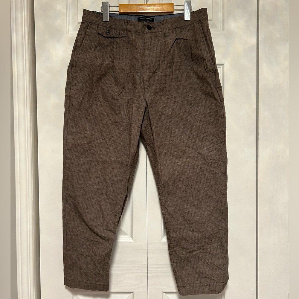 Banana Republic Men's Brown Dress Pants